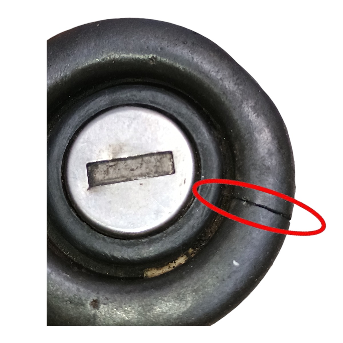 Miolo Fechadura Porta Malas Fiat Punto 2007 À 2011 C/detalhe 5