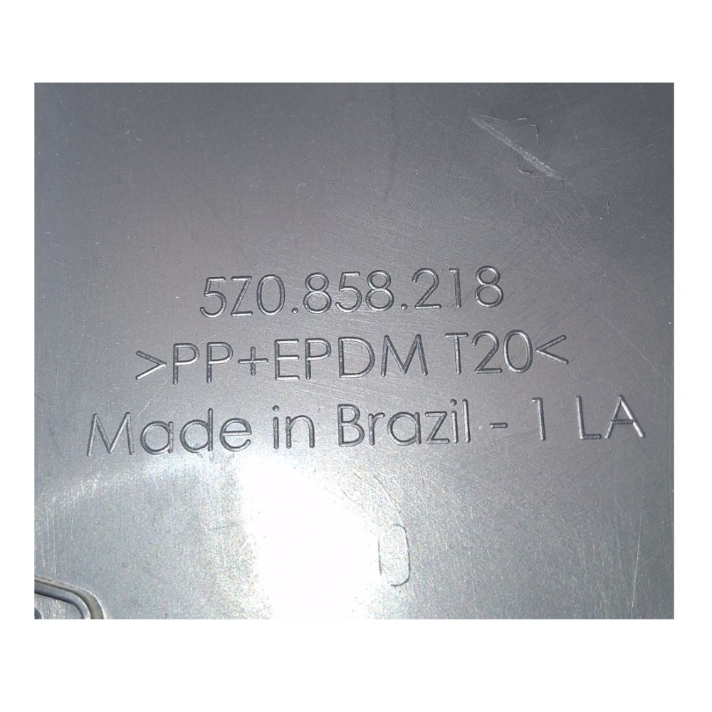 Moldura Lateral Direita Painel Vw Fox 2012 5z0858218 Preto 6
