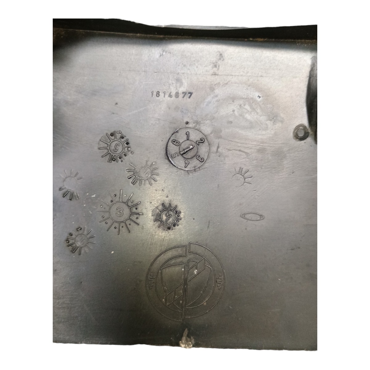 Moldura Superior Coluna Direção Fiat Uno 1985/2003 1814677 3
