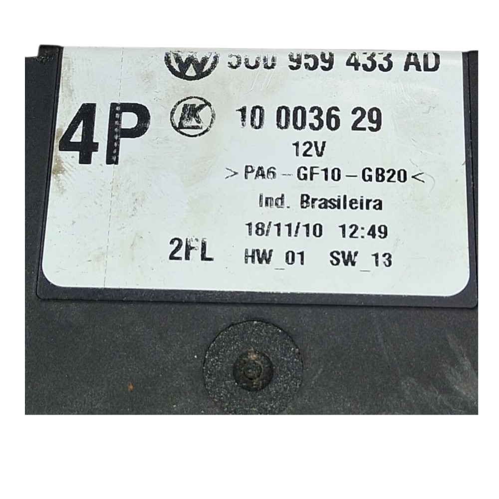 Modulo Conforto Central Vw Voyage 1.6 2010 5u0959433ad 6