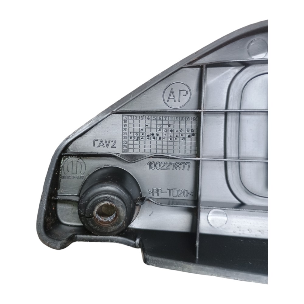 Descanso Pé Fiat Strada Endurance 2023 Com Detalhes  Preto 8