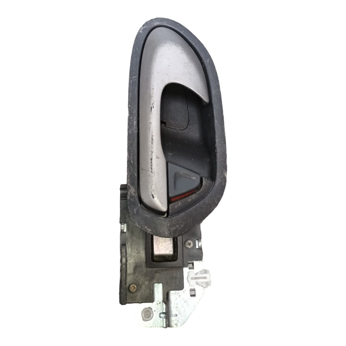 Maçaneta Interna Porta Traseira Esquerda Honda Civic 2007 Preto/prata Traseira