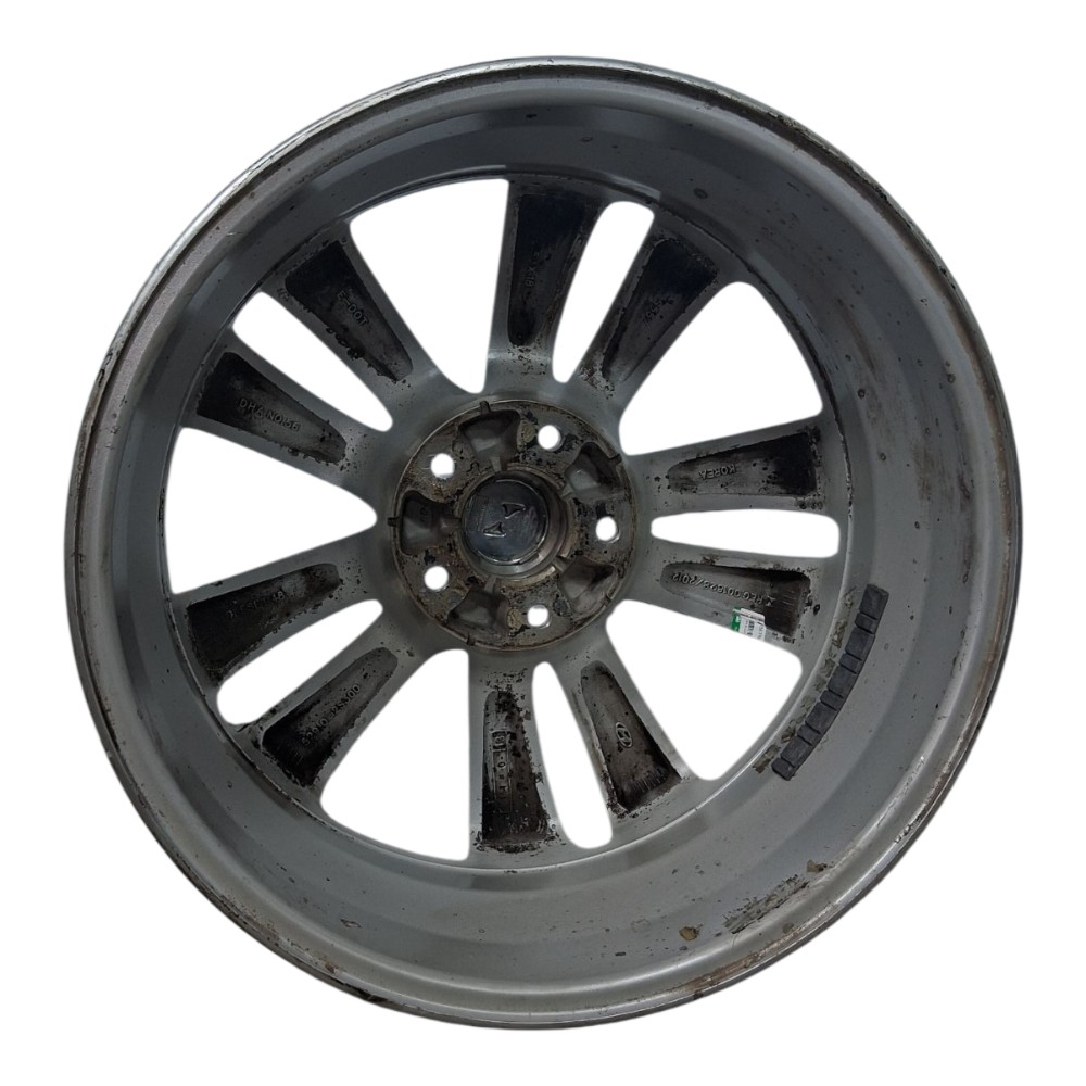 Roda Aro 18 Hyundai Ix35 2014 *riscado  Prata 2