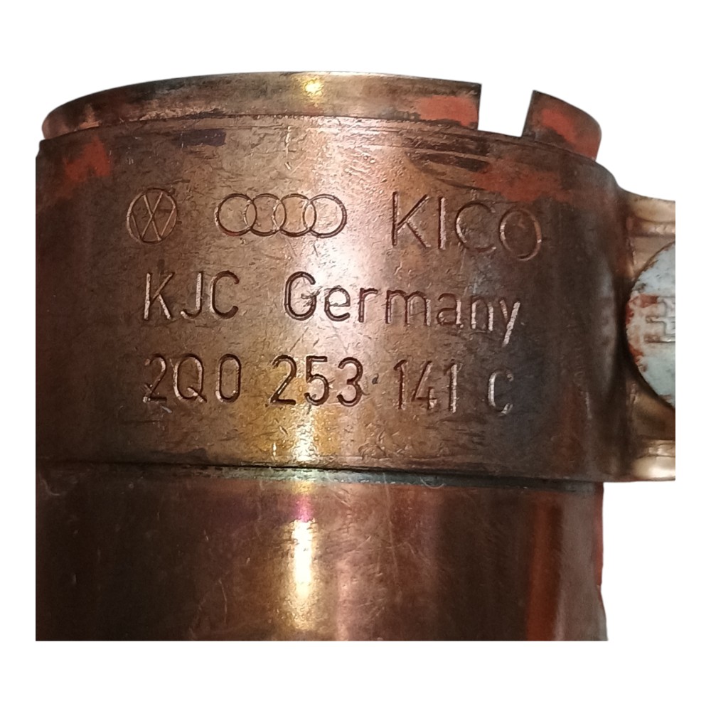 Abraçadeira Dupla Escapamento Vw Tcross Tsi 2022 2q0253141c 5