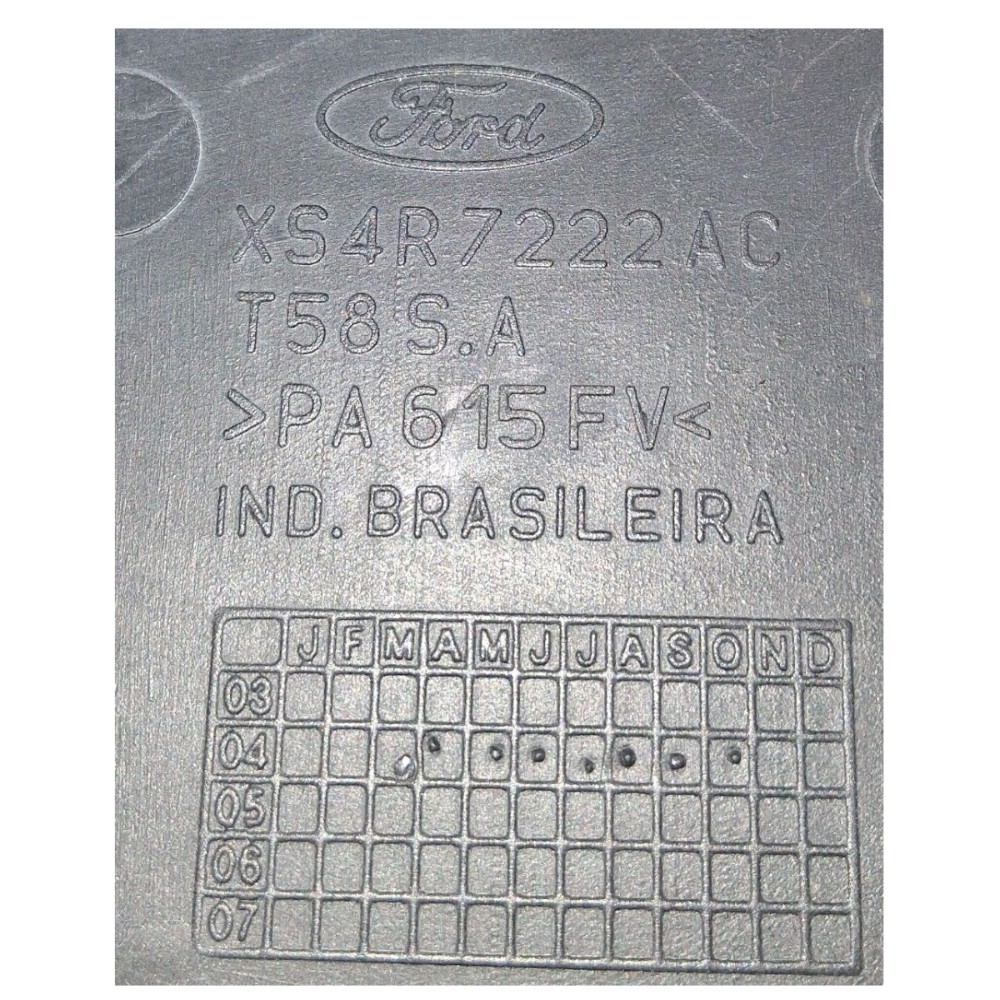 Tampa Protetora Motor Câmbio Ford Fiesta 2003 À 2012 5