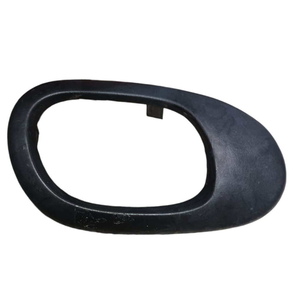 Moldura Maçaneta Interna Traseira Esquerda Peugeot 207 2010 Preto 1