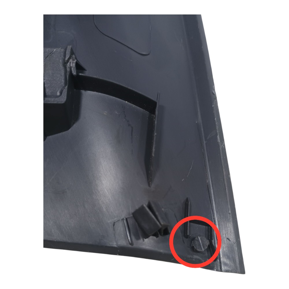 Moldura Direita Painel Fiat Idea Attractive 1.4 2013 Detalhe Preto 7