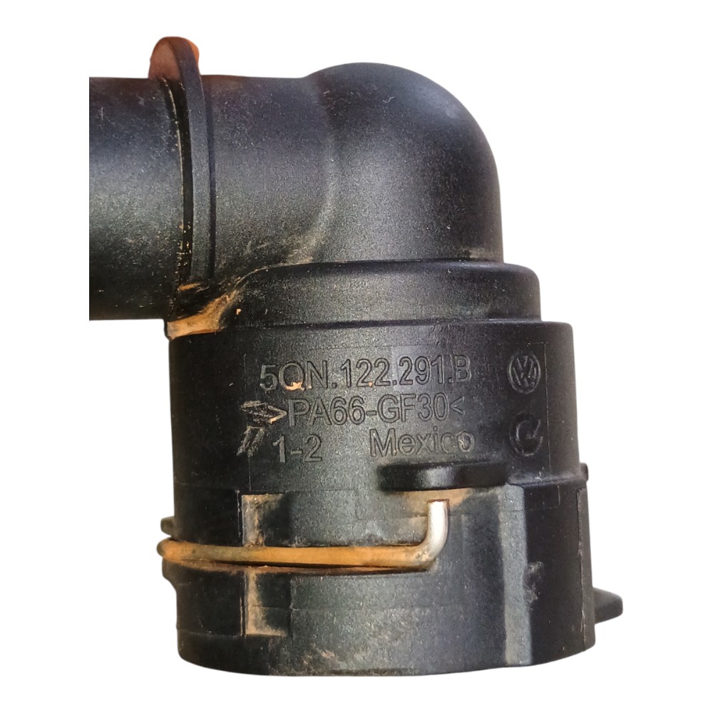 Conexão Flange Mangueira Agua Vw Tcross Tsi 2022 5qn122291b 6