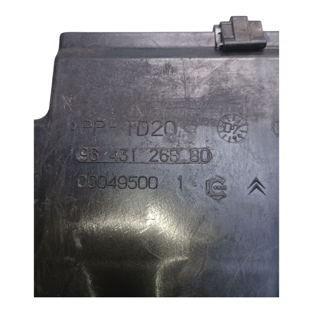 Moldura Caixa Bateria Citroen C3 2003 À 2012 4