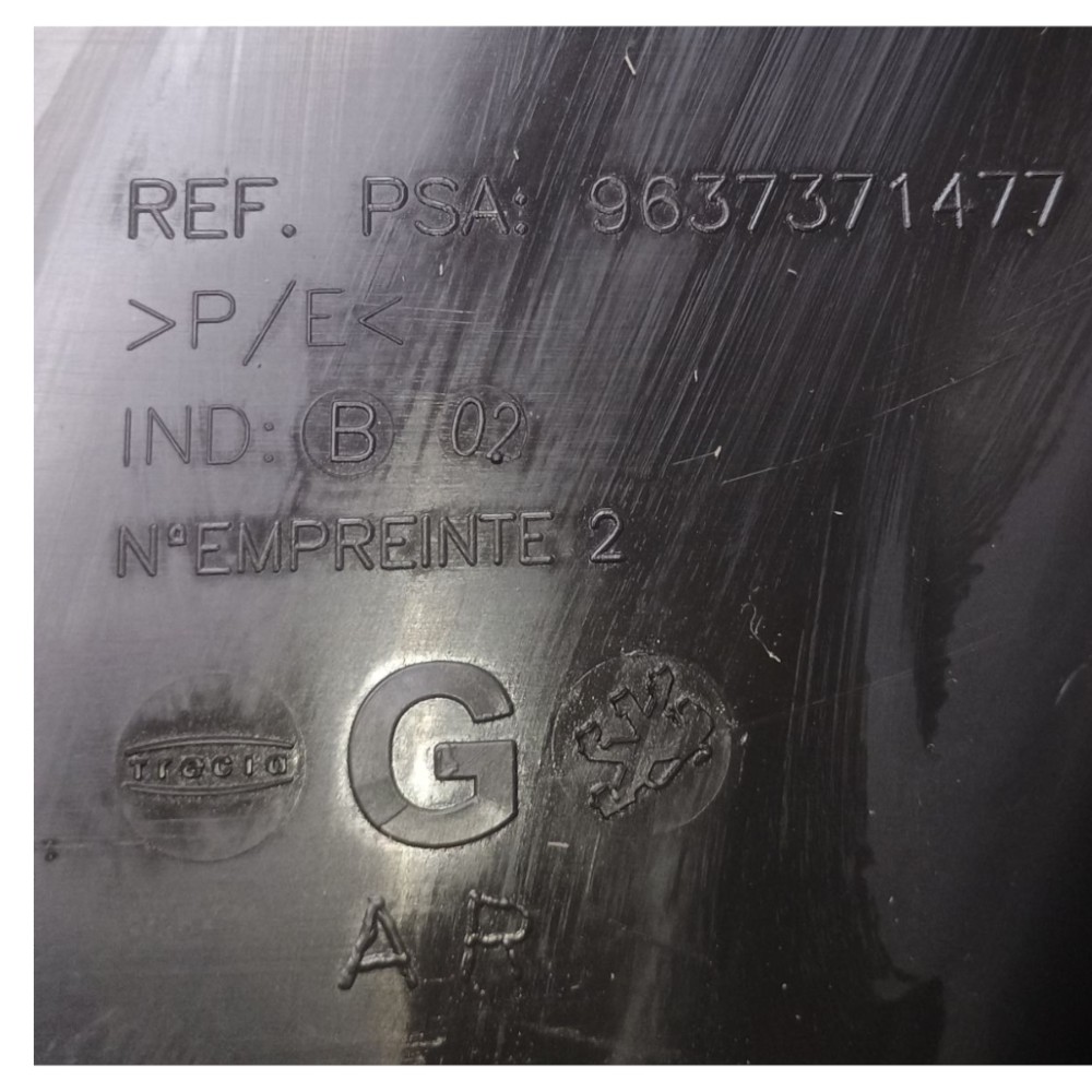 Forro Porta Traseira Esquerda  Peugeot 307 2004 A 2013 3