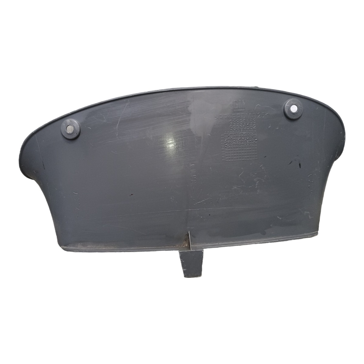 Moldura Painel De Instrumentos Gm Celta 2001 93330553 Cinza Cinza 4
