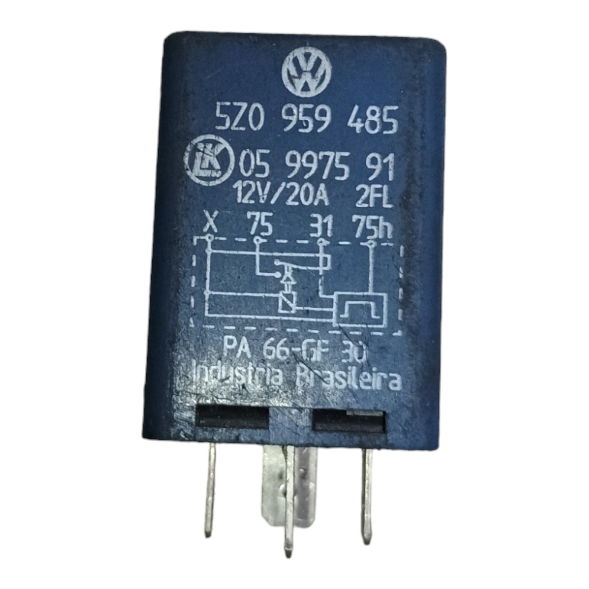 Relé Desembaçador Vw Fox 2007 A 2010 1