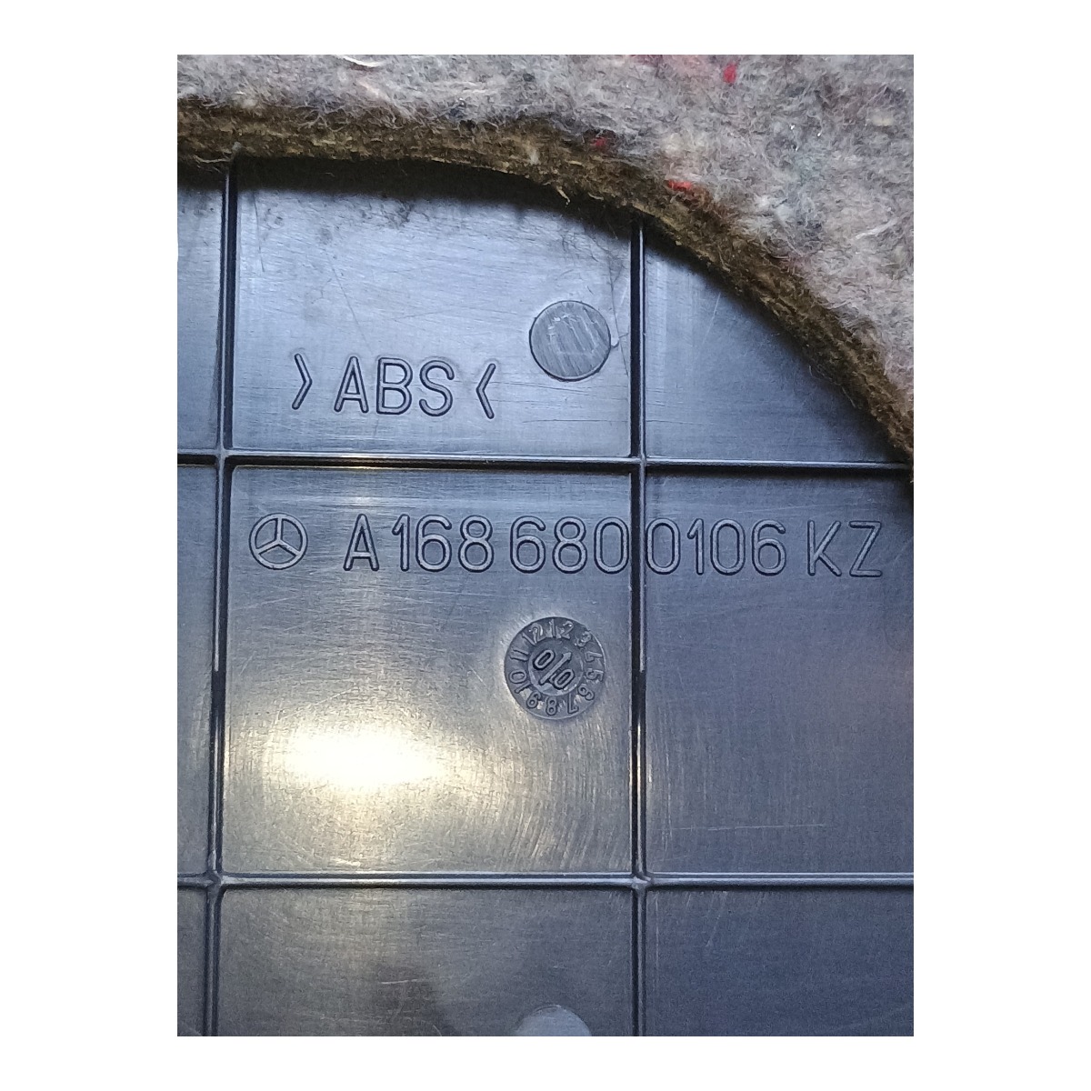 Acabamento Soleira Diant Le Mercedes Classe A 2000 C/detalhe Preto 4