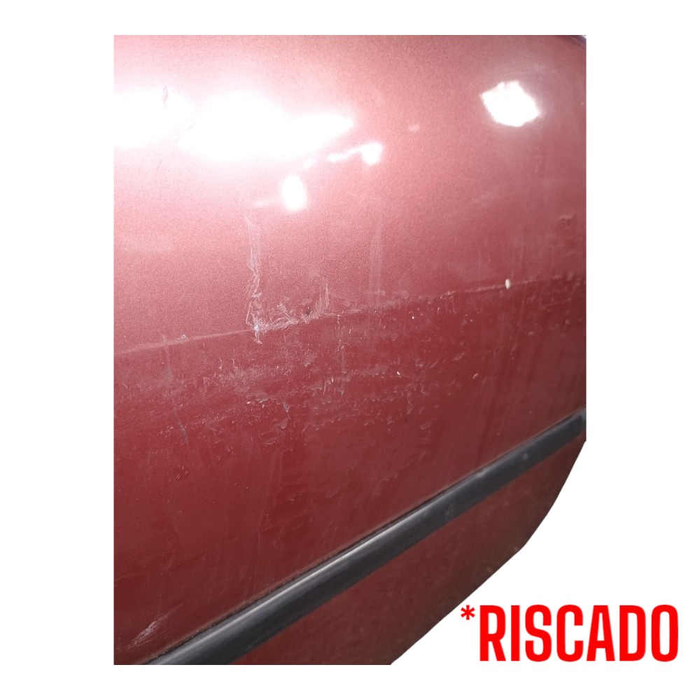 Porta Traseira Direita Fiat Tipo 1993 À 1997 *detalhes  Traseira Direita Vermelho 6