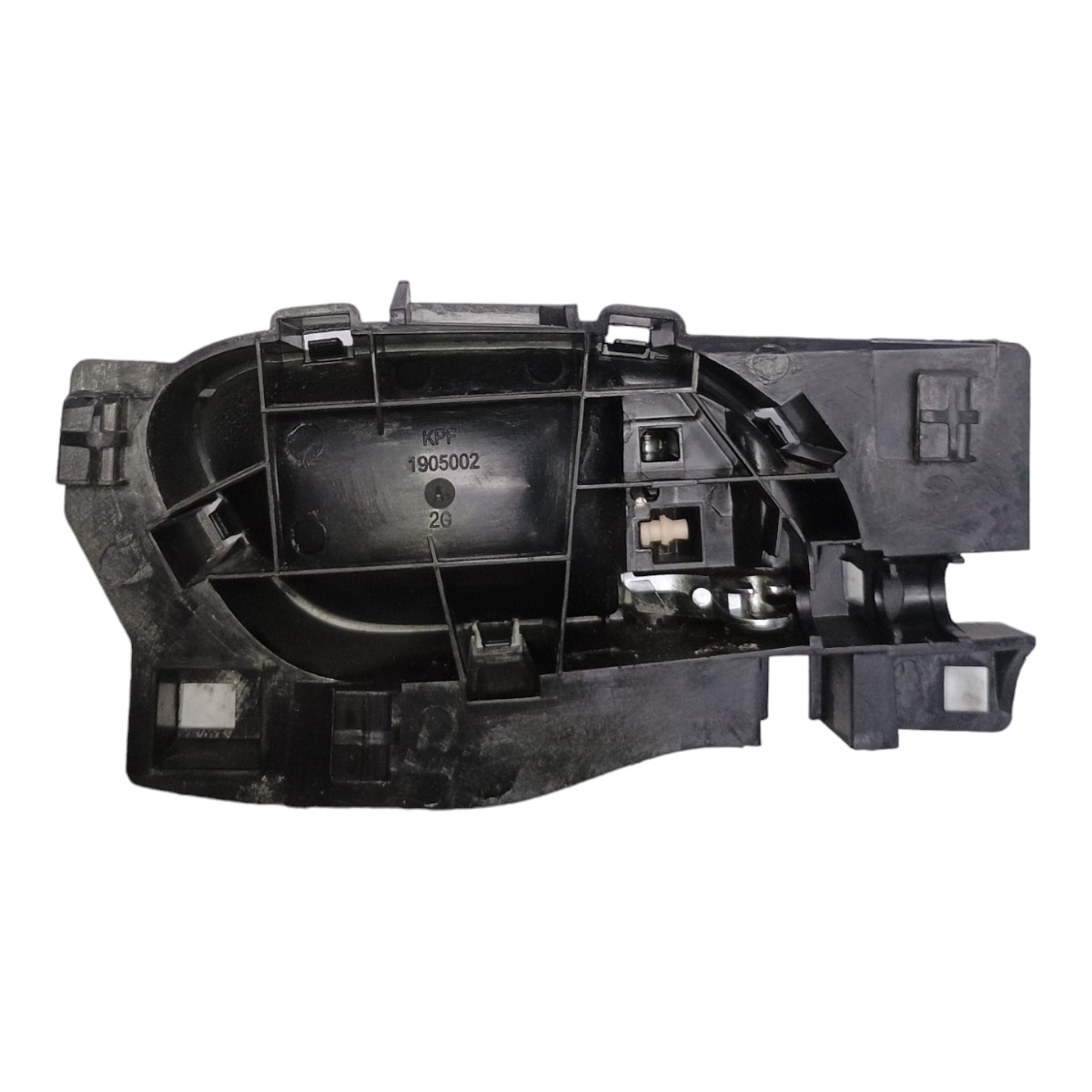Maçaneta Interna Tras Esq Citroen C3 Picasso Glx 2013  Prata/preto Traseira