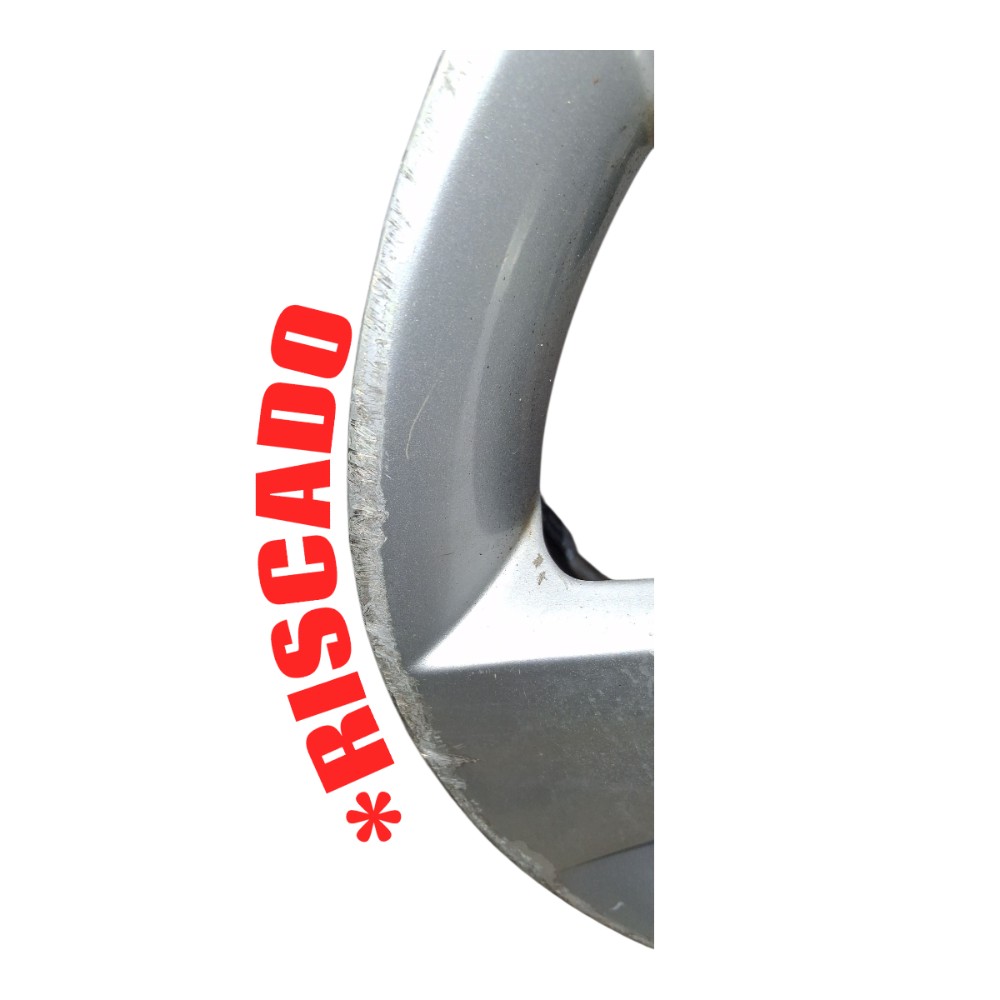 Roda Aro 15 Fit Xl 2010 *detalhes Prata Prata 5