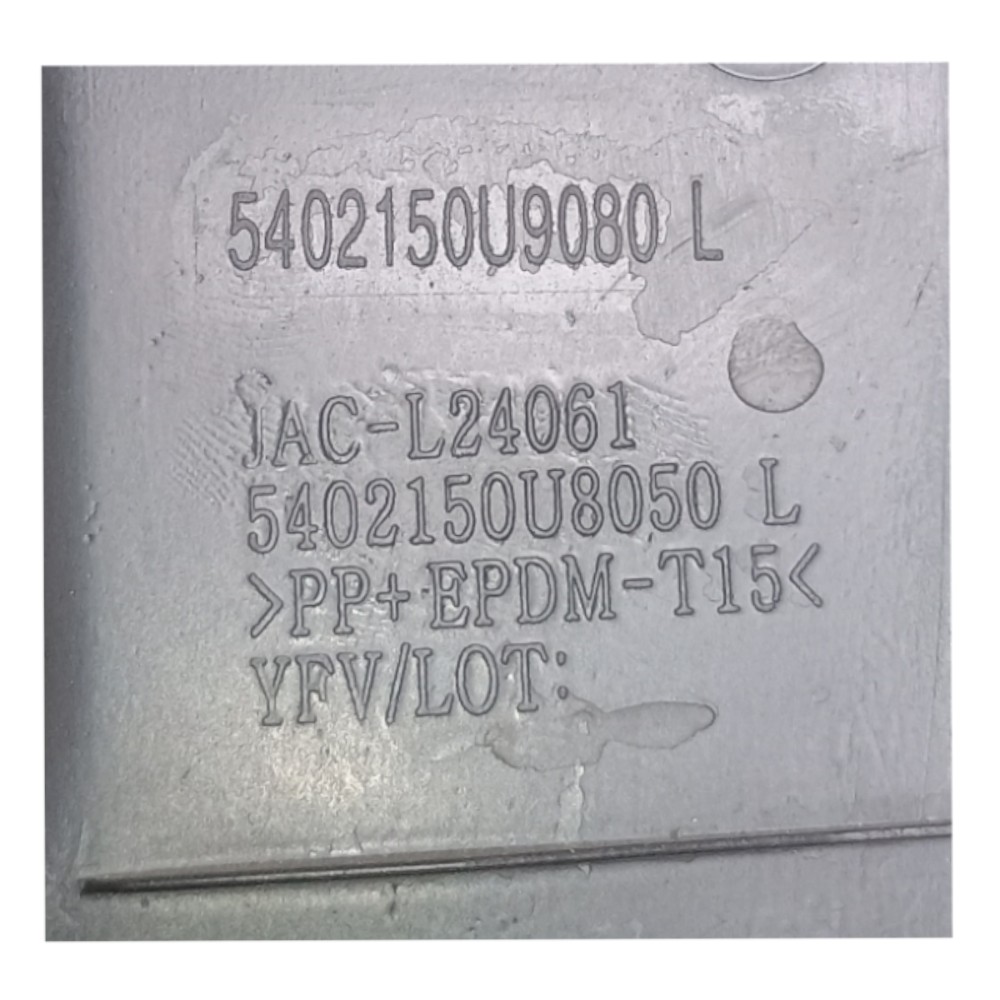 Moldura Lateral Tras Esq Jac J2 2014 5402150u9080 *detalhe 6