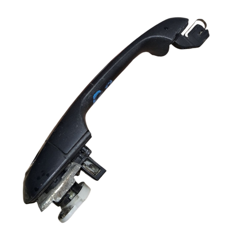Maçaneta Externa Porta Diant Direita Ford Fiesta 2003 A 2012 Preto Dianteira 3