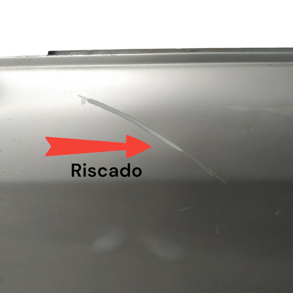 Porta Traseira Direita Vw Gol 1998 Traseira Direita Prata 3