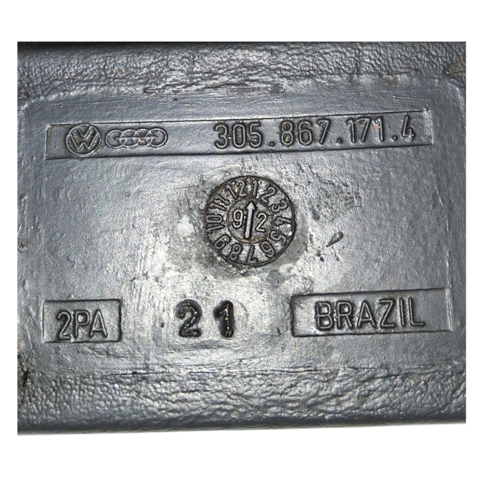 Puxador Descanso Braço Gol Voyage Saveiro Parati 1985 A 1995 Preto 6