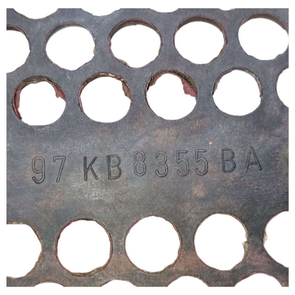 Grade Inferior Radiador Ford Ka Endura 1.0 1997 *detalhe Preto 6