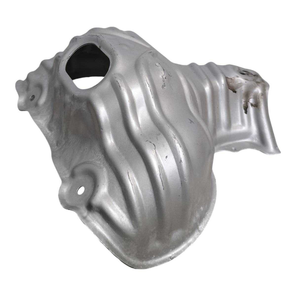 Protetor Defletor Calor Coletor Escape Honda Fit 2003 A 2008 5