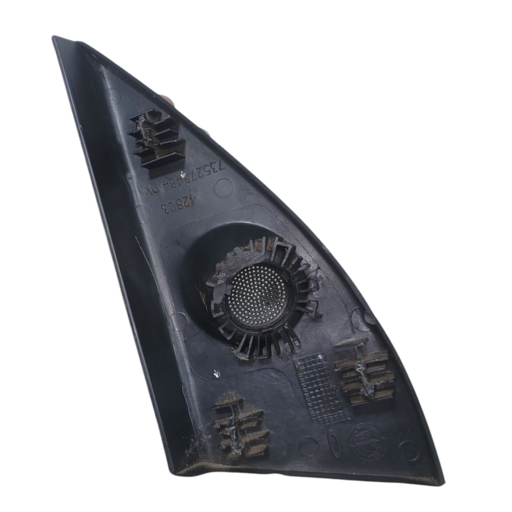 Acabamento Interno Retrovisor Direito Fiat Stilo 2007 Preto 5