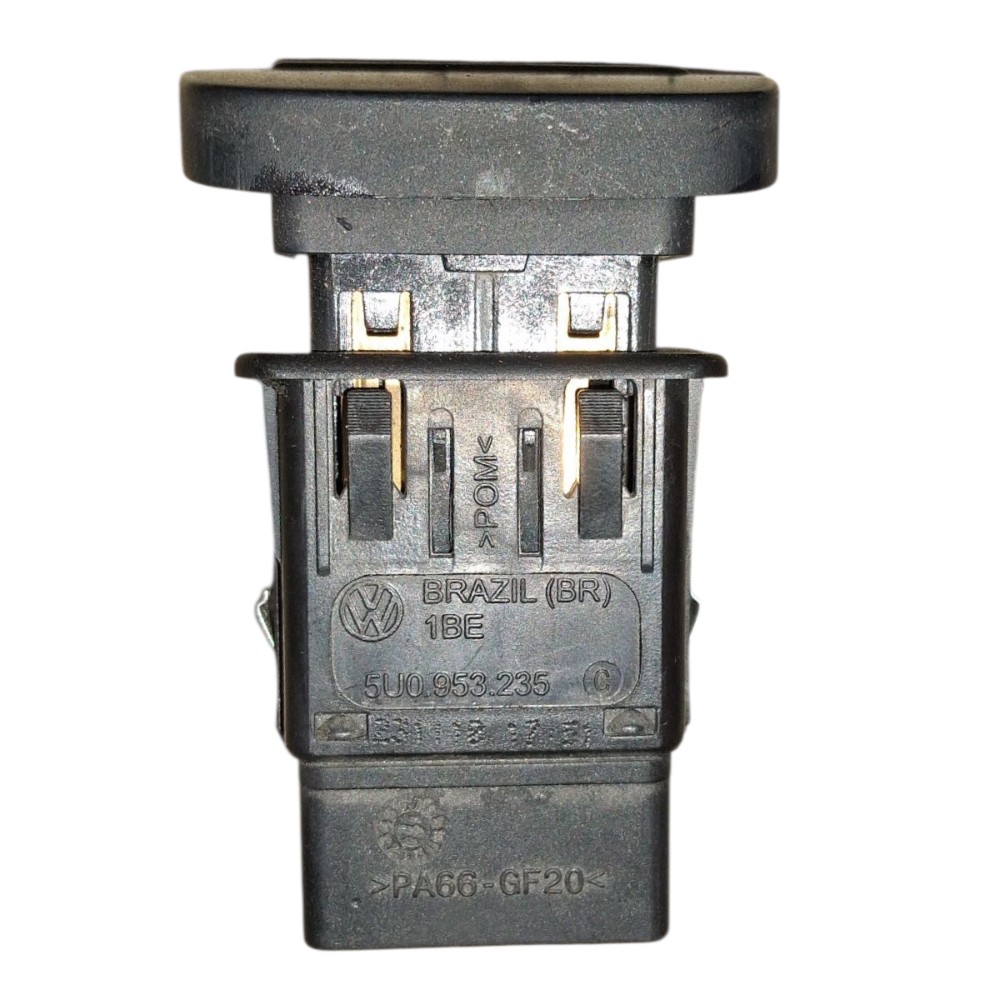 Botão Pisca Alerta Interruptor Vw Voyage 1.6 2010 5u0953235 Preto 4