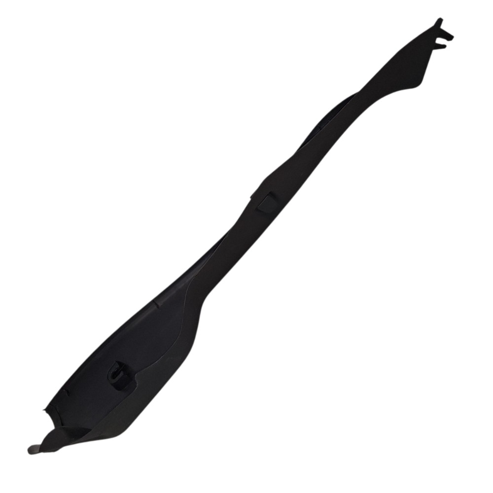 Moldura Lateral Banco Traseiro Esquerdo Vw Polo Sedan 2008 Preto 5