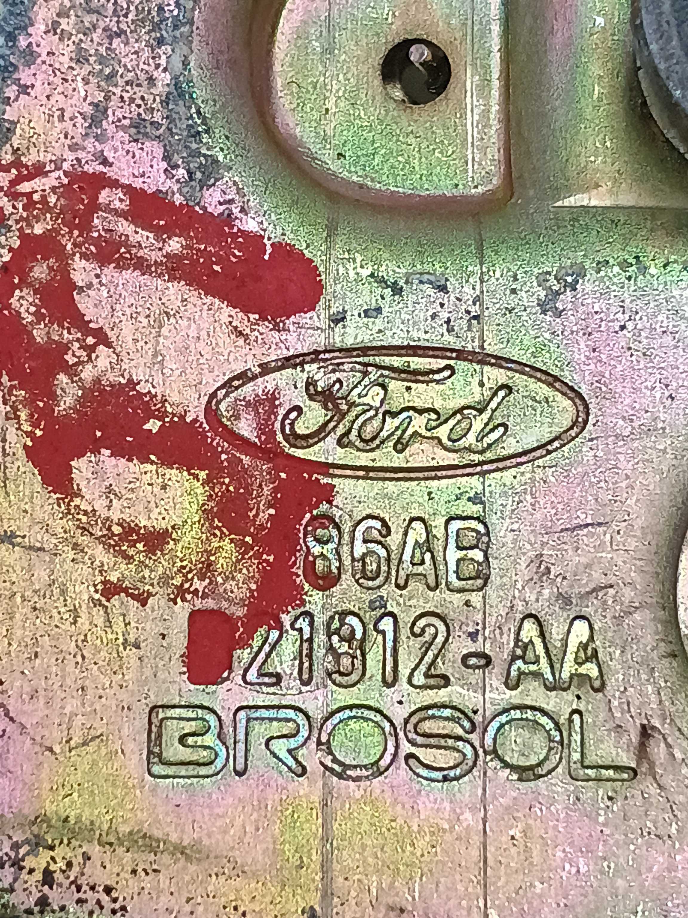 Fechadura Porta Diant Direita Ford Escort 1987/1992 B21812aa 3
