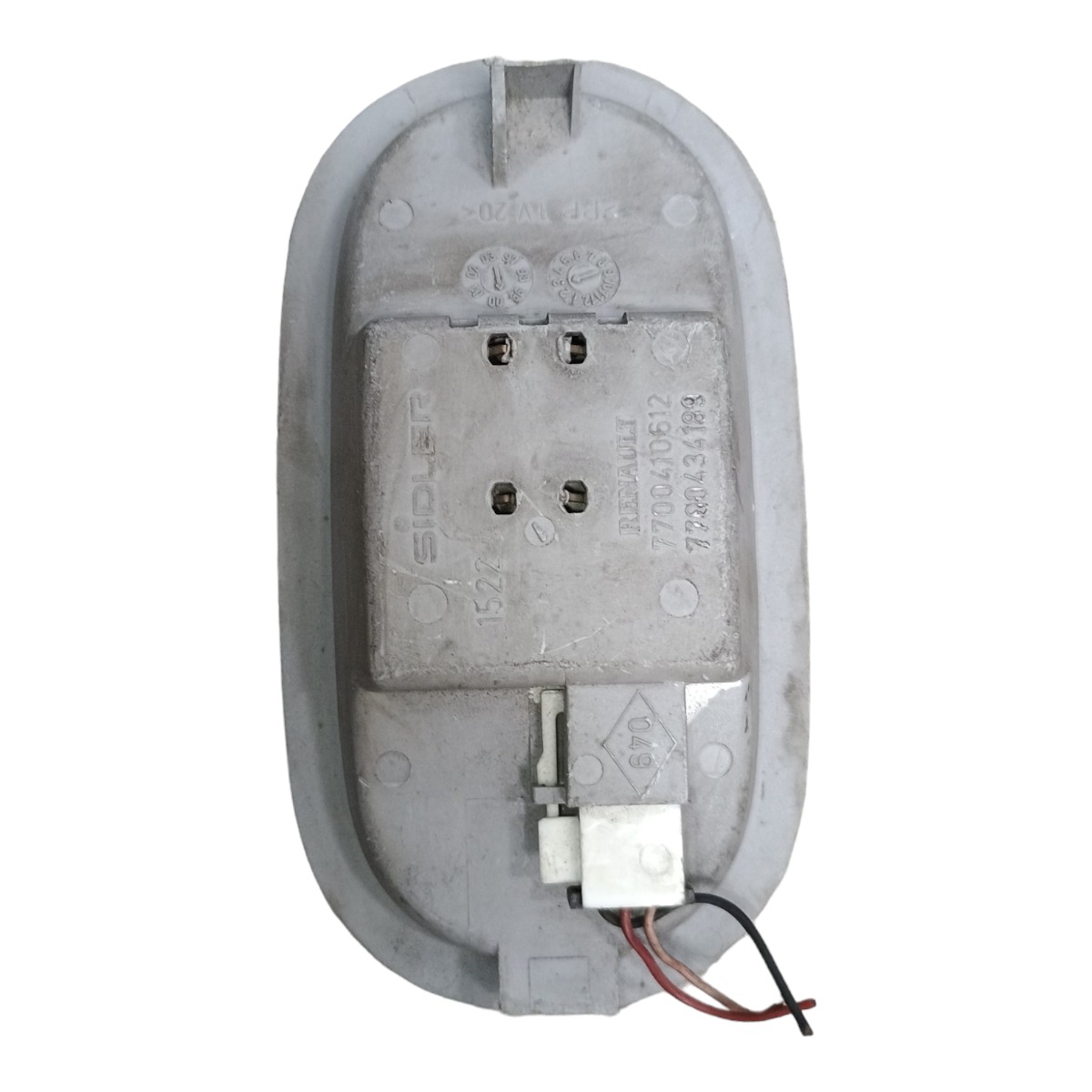 Luz Teto Cortesia Renault Clio 2001 A 2012 2