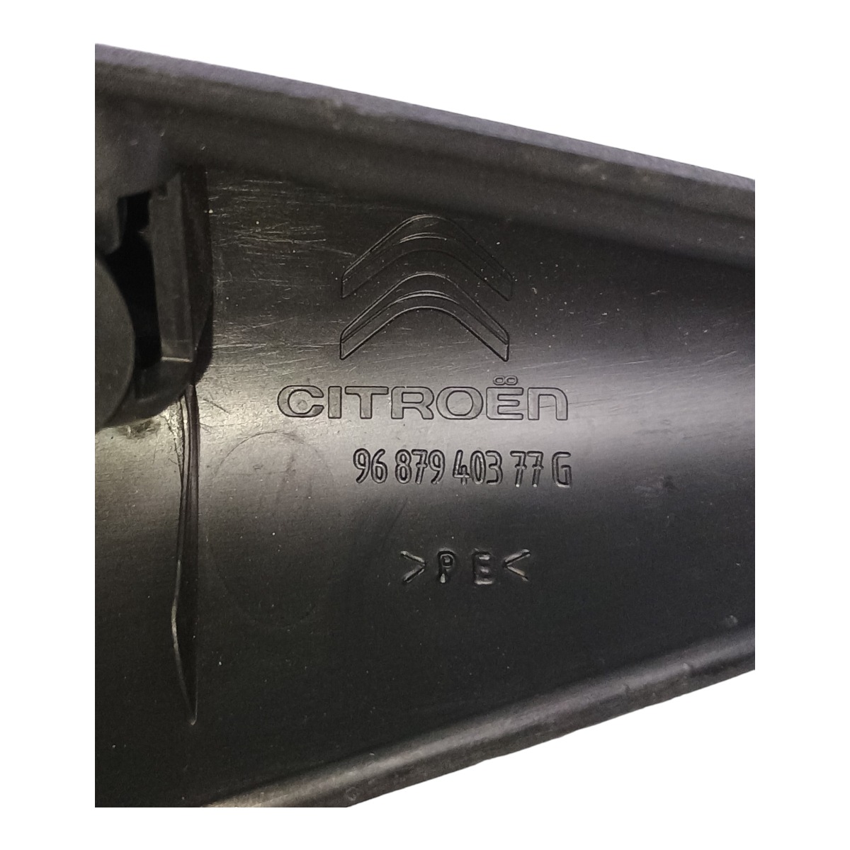 Moldura Interna Retrovisor Esquerdo Citroen C3 Picasso 2013 Preto 3