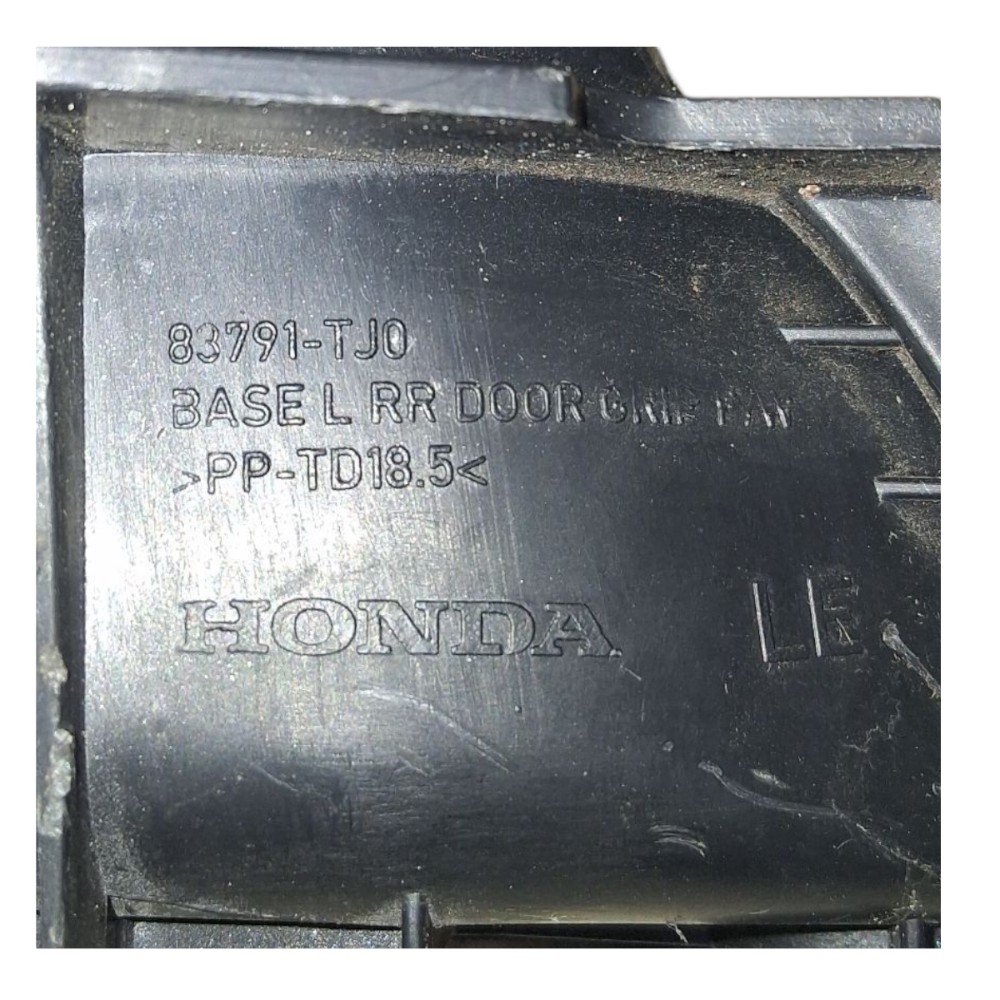 Moldura Botao Vidro Traseiro Esquerdo Fit Xl 2010 83791tj0 5