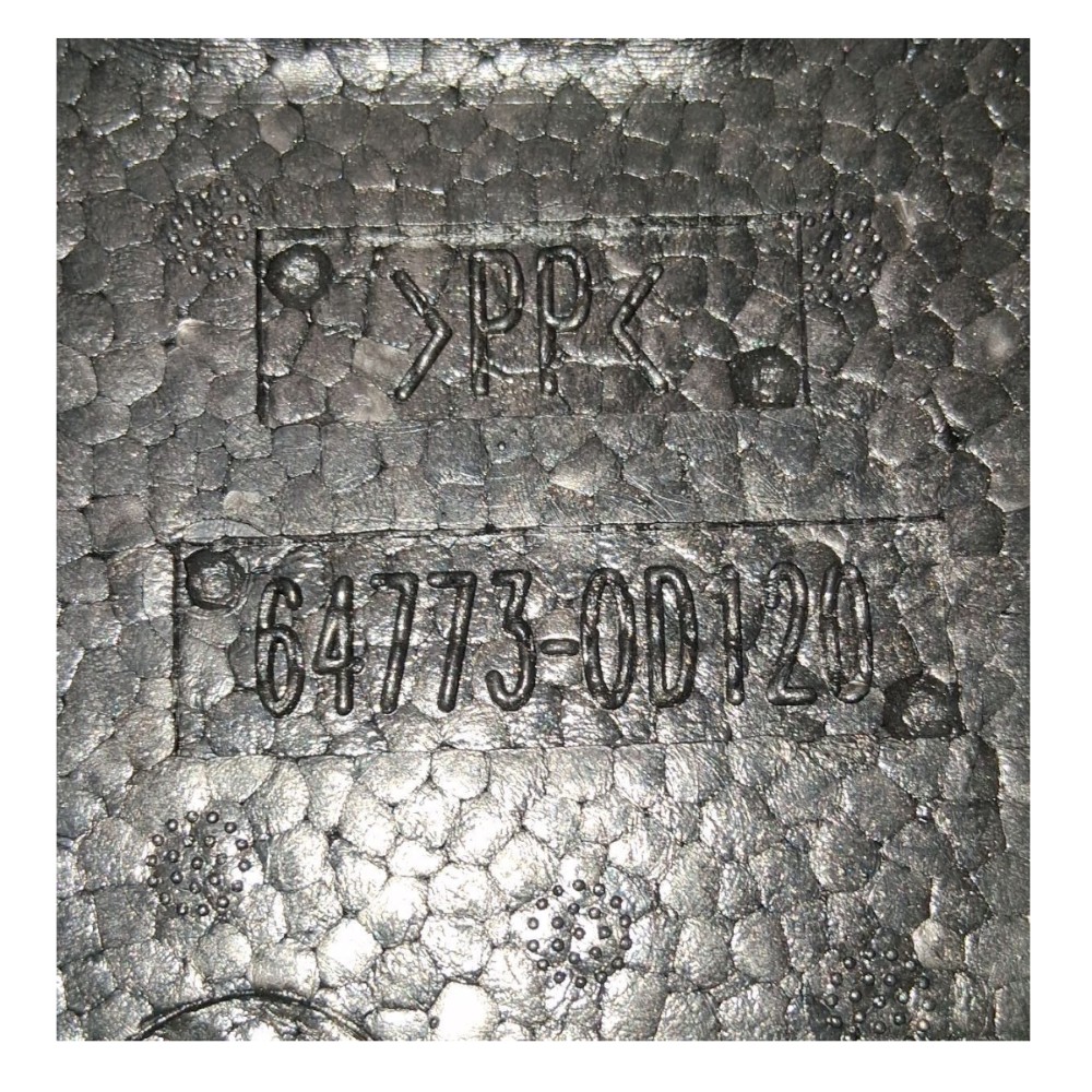 Isopor Esquerdo Porta Malas Toyota Yaris Sd 2021 647730d120 4