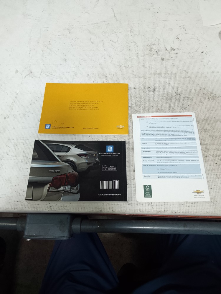 Manual De Instrução Do Chevrolet Cruize