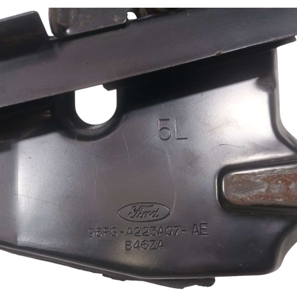 Guia Vidro Dianteiro Esquerdo Ford Fiesta 1997 96fga223a07 Preto 5