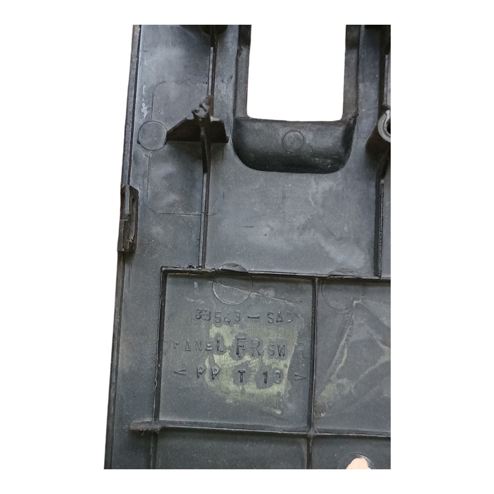 Moldura Botão Vidro Elétrico Porta Diant Dir Honda Fit 2008 4