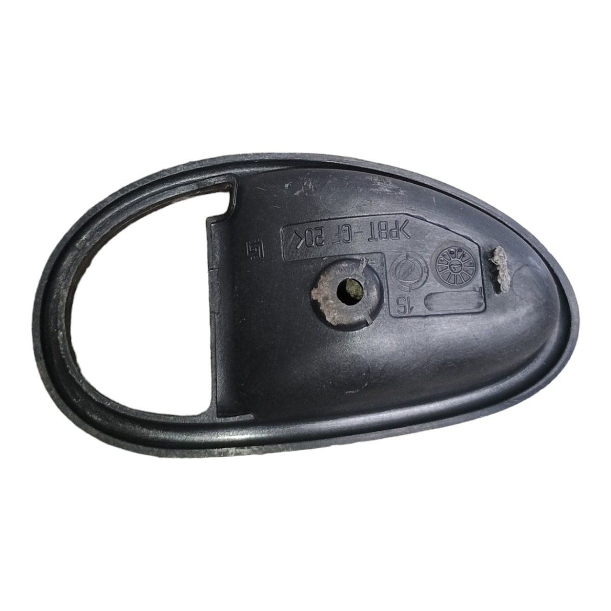 Puxador Interno Porta Traseira Esquerda Fiat Palio 1999 Preto Traseira 3