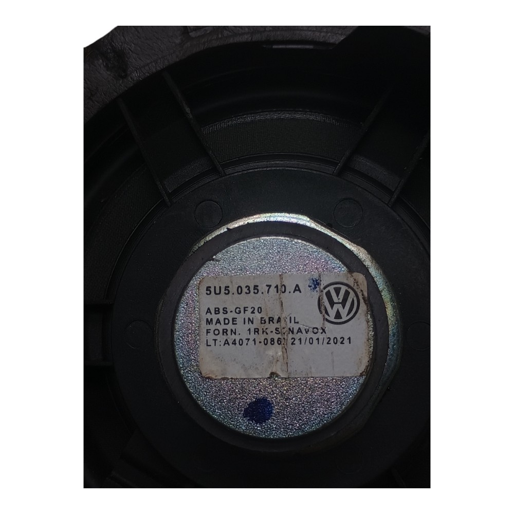 Auto Falante Porta Traseira Vw Fox Voyage 2010 5u5035710a Preto 5