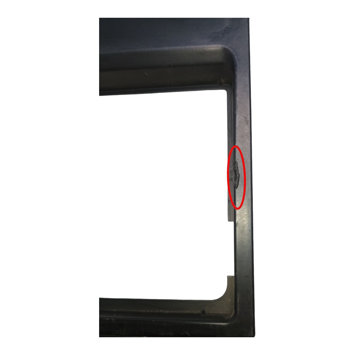 Moldura Central Painel Ford Ecosport 2011 Com Detalhes  Preto 8