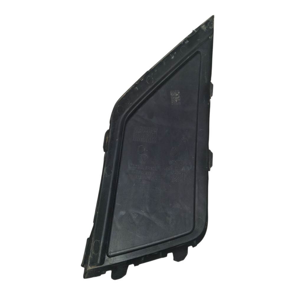 Moldura Grade Farol Milha Direito Vw Gol Voyage 2012 A 2018 Preto 2