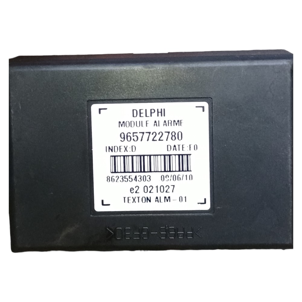Módulo central alarme Peugeot 207 1.6 16v 2010 6