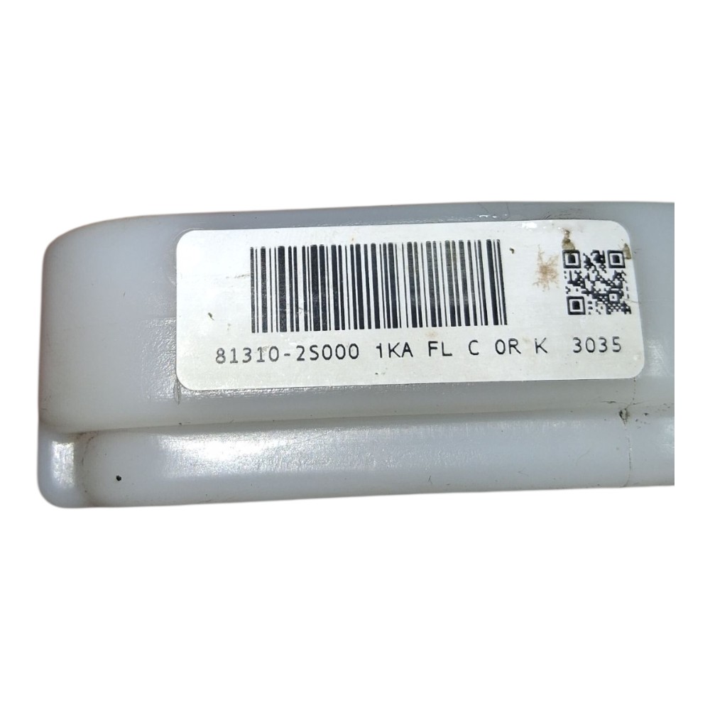 Suporte Maçaneta Externa Porta Diant Esq Hyundai Ix35 2014  Branco Dianteira 5