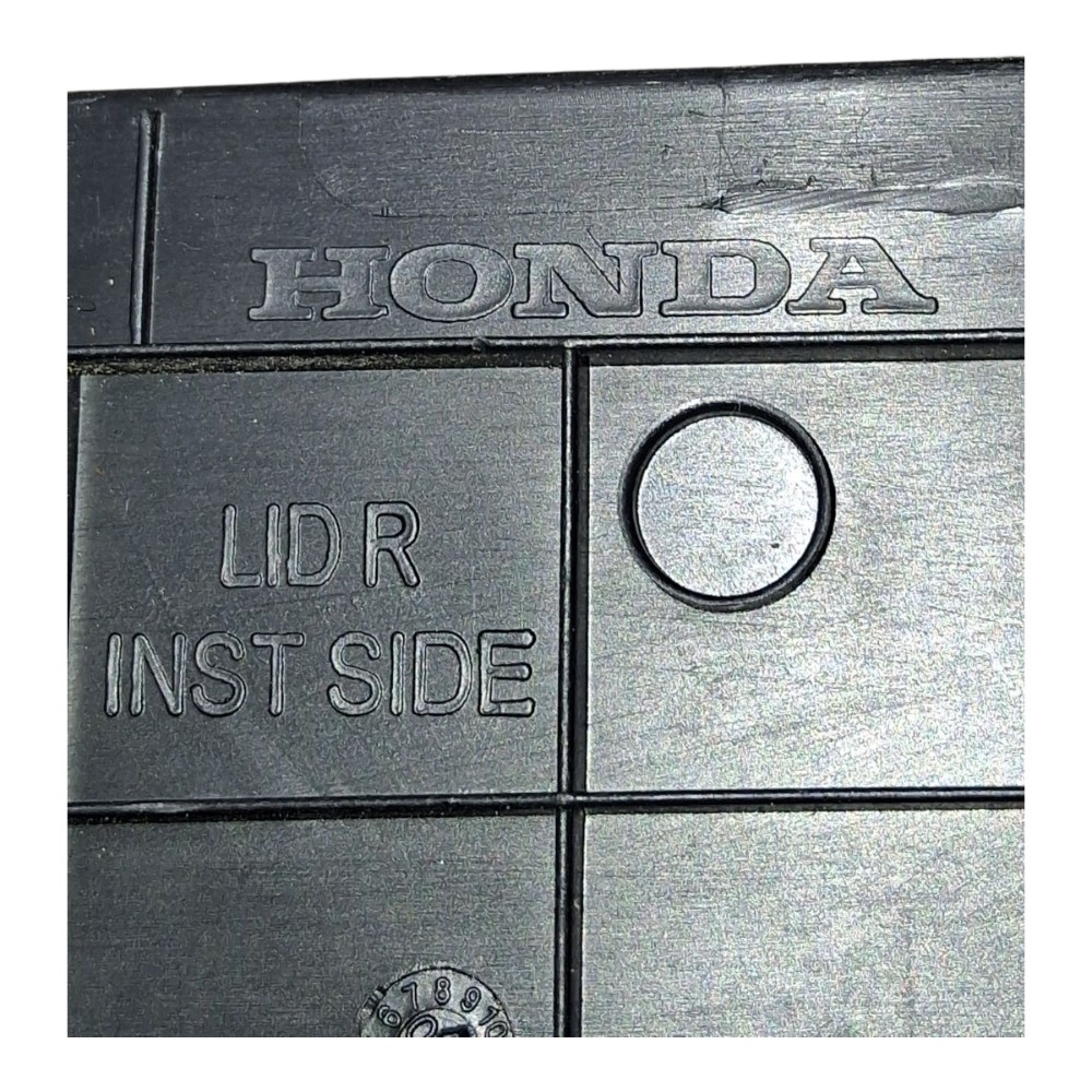Acabamento Lateral Direito Painel Honda City 2010 77210tm0 Preto 6