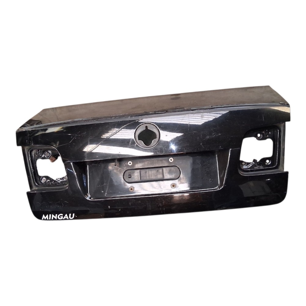 Tampa Traseira Vw Polo Sedan 1.6 2008 *detalhes  Preto 1