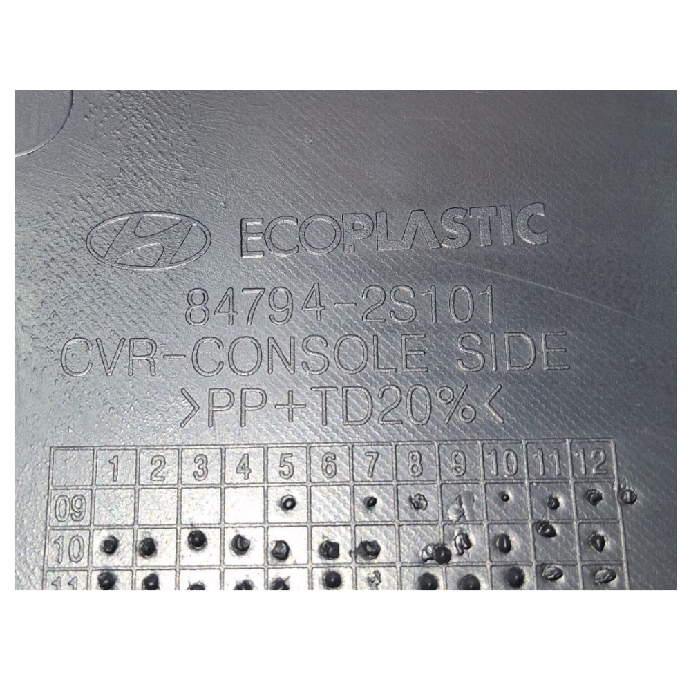 Moldura L.e Console Central Hyundai Ix35 2014 847942s101 – Preto Preto 7