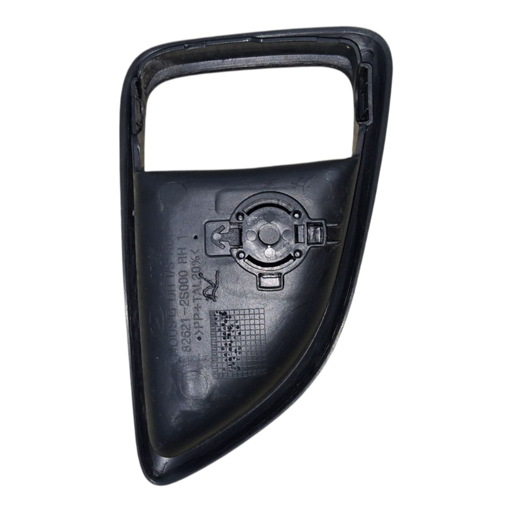 Moldura Maçaneta Interna Porta Diant Dir Hyundai Ix35 2014 Preto Dianteira 2