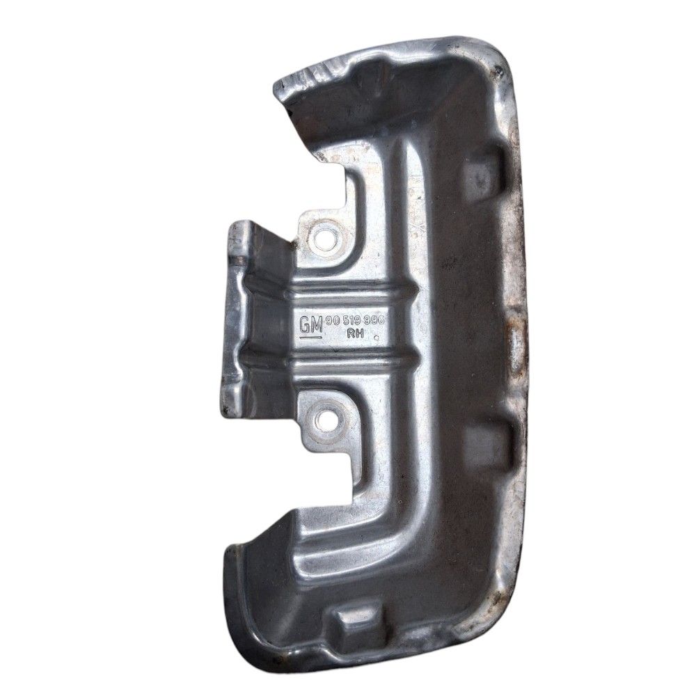 Suporte Maçaneta Externa Porta Traseira Direita Zafira 2008 Prata Traseira