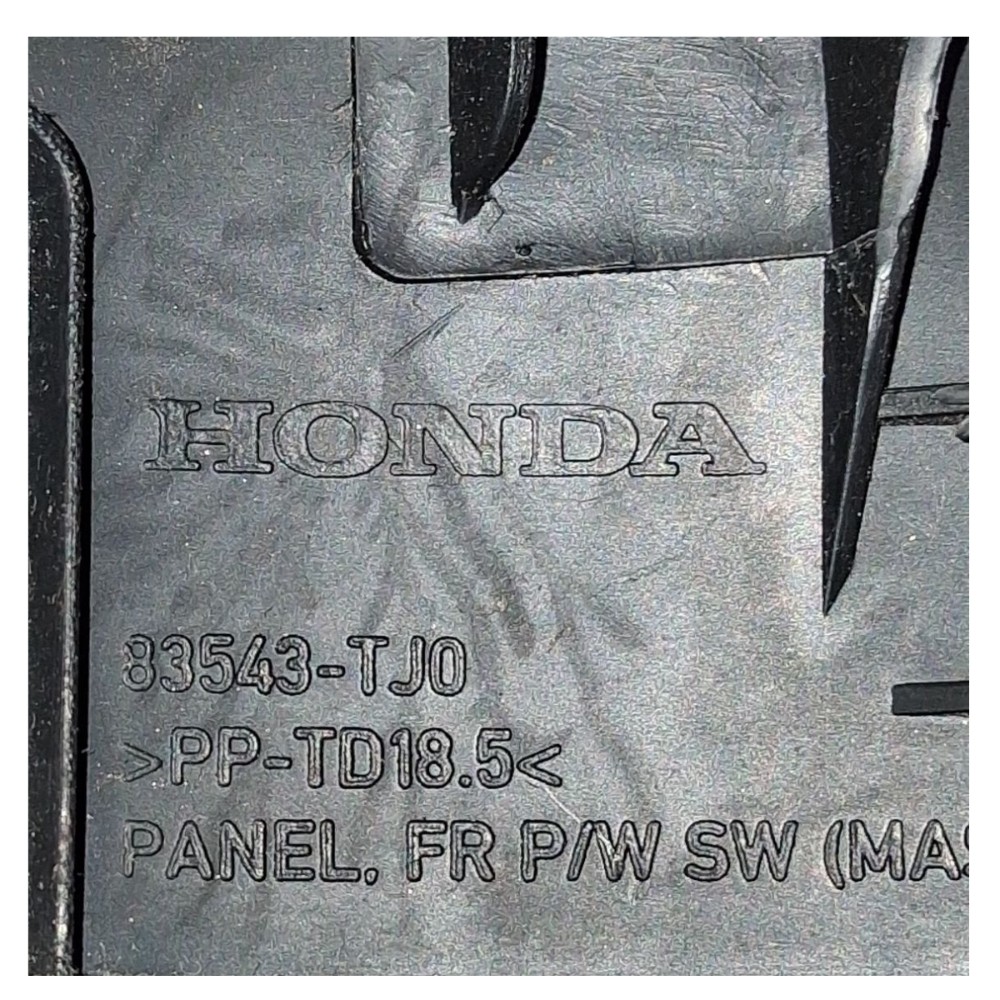 Moldura Comando Vidro Elétrico Le Fit 2010 83543tj0 *detalhe 5