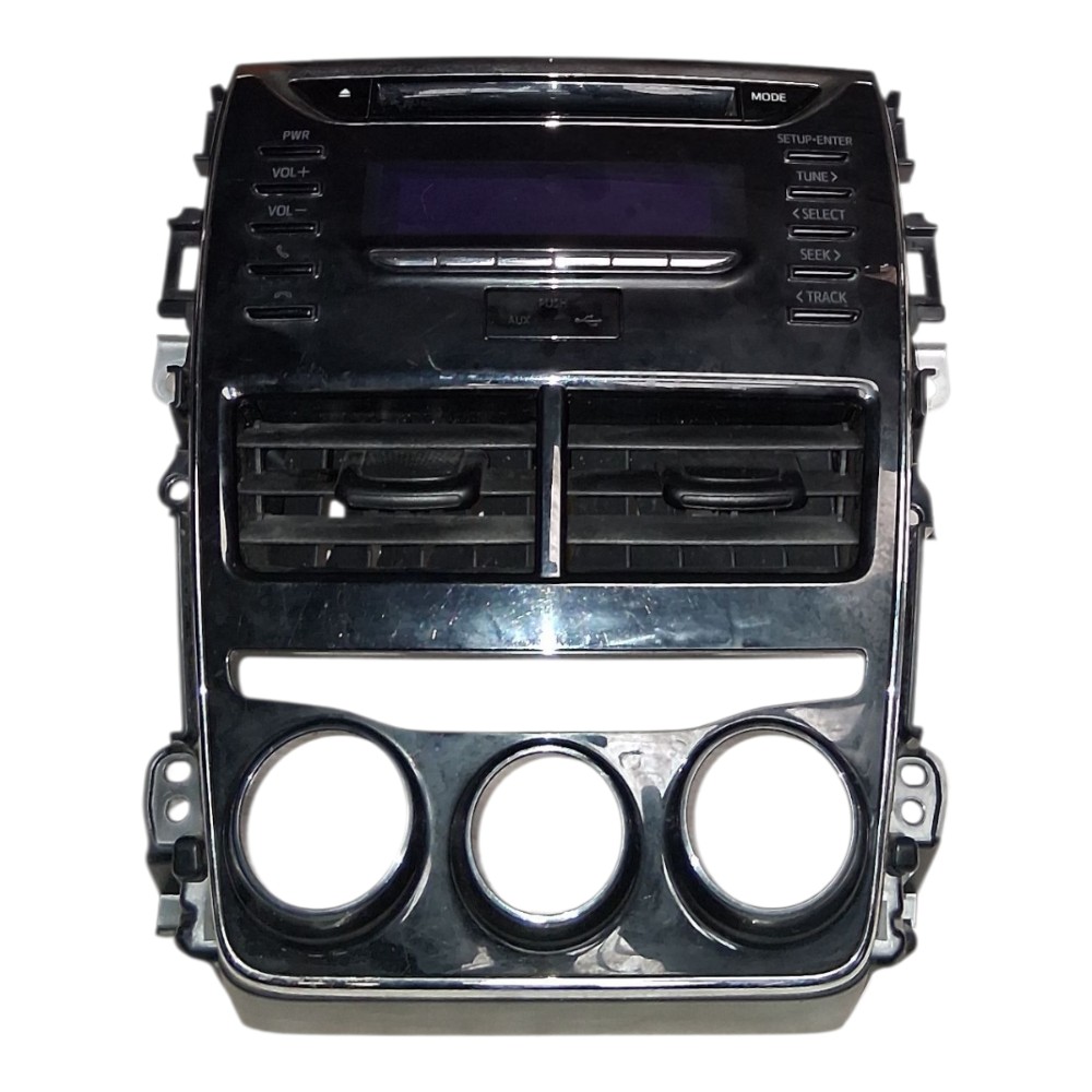Rádio Central Multimídia Toyota Yaris Sd 2021 861200da70 Preto 2